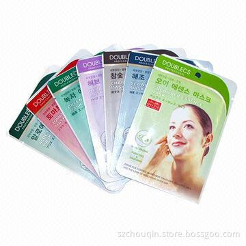 Mask Package Bag with Aluminum Foil, Moisture-/Light-proof, Oxygen Barrier, Custom Sizes/Designs
